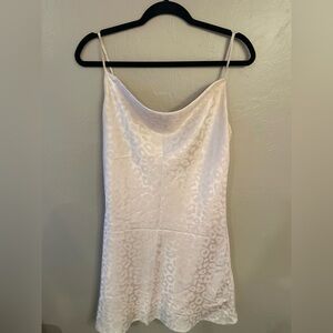 Native Daughters Elegant White Slip Dress
